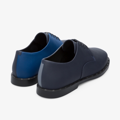 Camper Twins Mens Formal Shoes US-95494 Navy USA Online